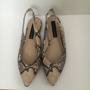 Steven by Steve Madden Animal Print Flats